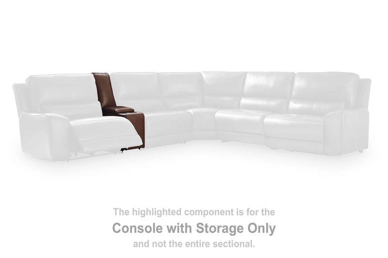 Silverbrooke Reclining Sectional with Storage Consoles