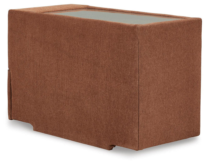 Modmax Balanced Sectional with Audio and Storage Consoles