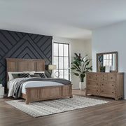 Haven Hills King Panel Bed, Dresser & Mirror image