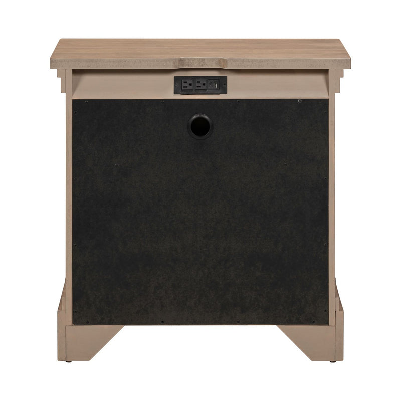 Haven Hills Nightstand w/ Charging Station image