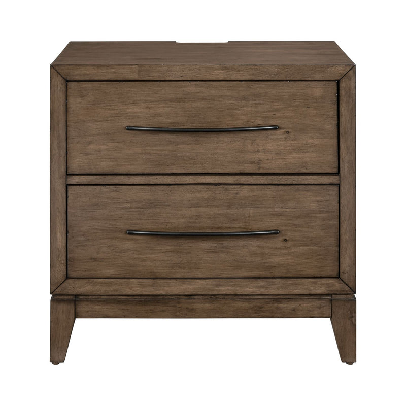 Shaker Lakes Nightstand w/ Charging Station