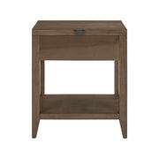 Shaker Lakes Open Nightstand w/ Charging Station image