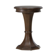 Arden Road Round Chairside Table in Satin Cherry image