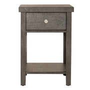 Modern Farmhouse Drawer Chair Side Table image
