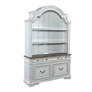 Magnolia Manor Opt Credenza & Hutch image