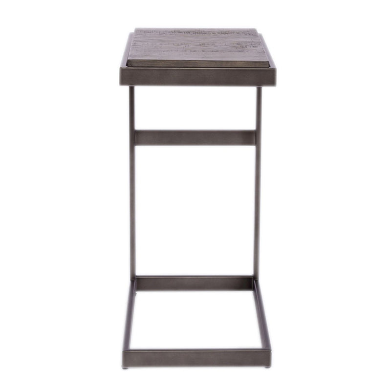 Modern View Laptop Table in Gray image