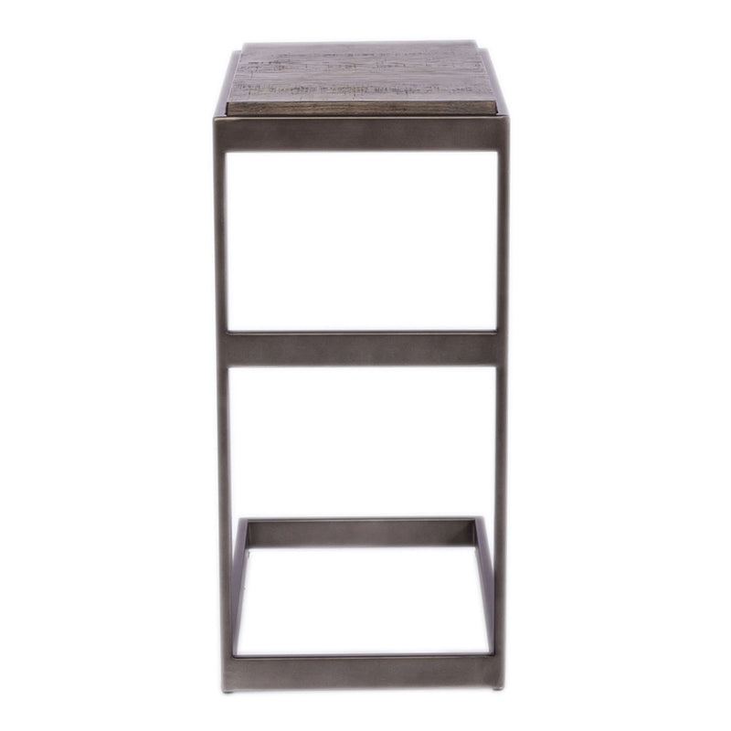 Modern View Laptop Table in Gray image