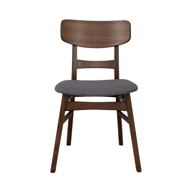 Space Savers Panel Back Side Chair- Grey (RTA) image