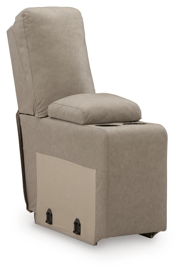Brannigan Reclining Sectional with Storage Consoles