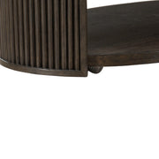 City View Oval Cocktail Table in Coffee Bean image