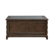 Arden Road Square Collector Cocktail Table in Satin Cherry image
