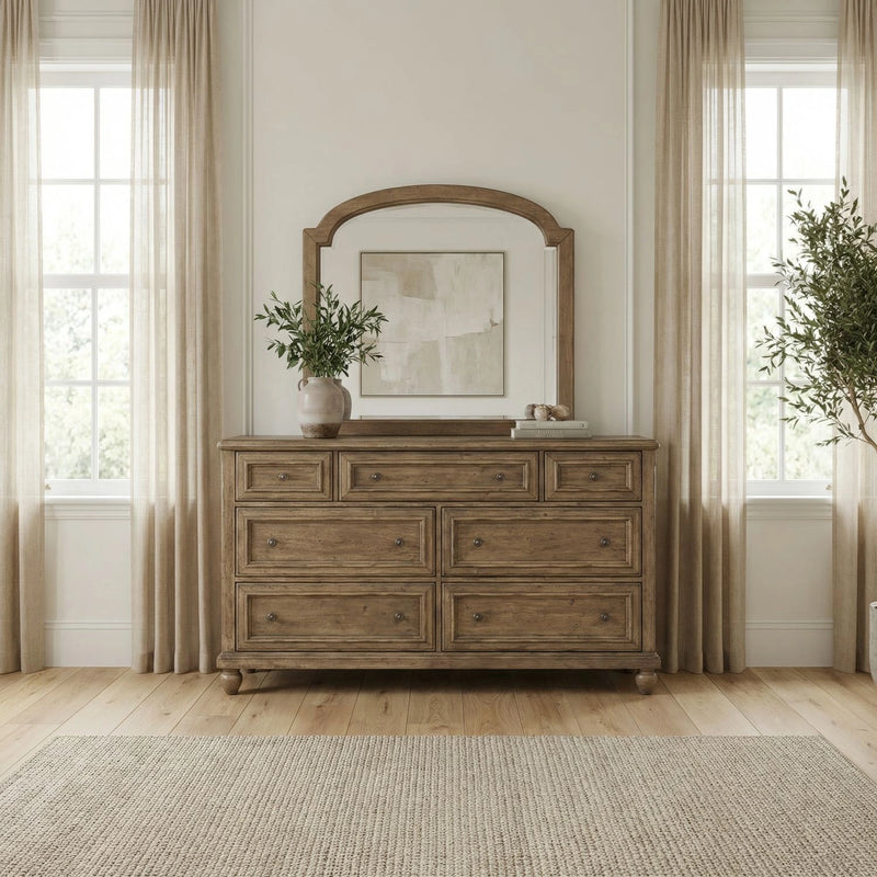 Homestead Haven Dresser & Mirror image