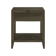 Shaker Lakes Open Nightstand w/ Charging Station image