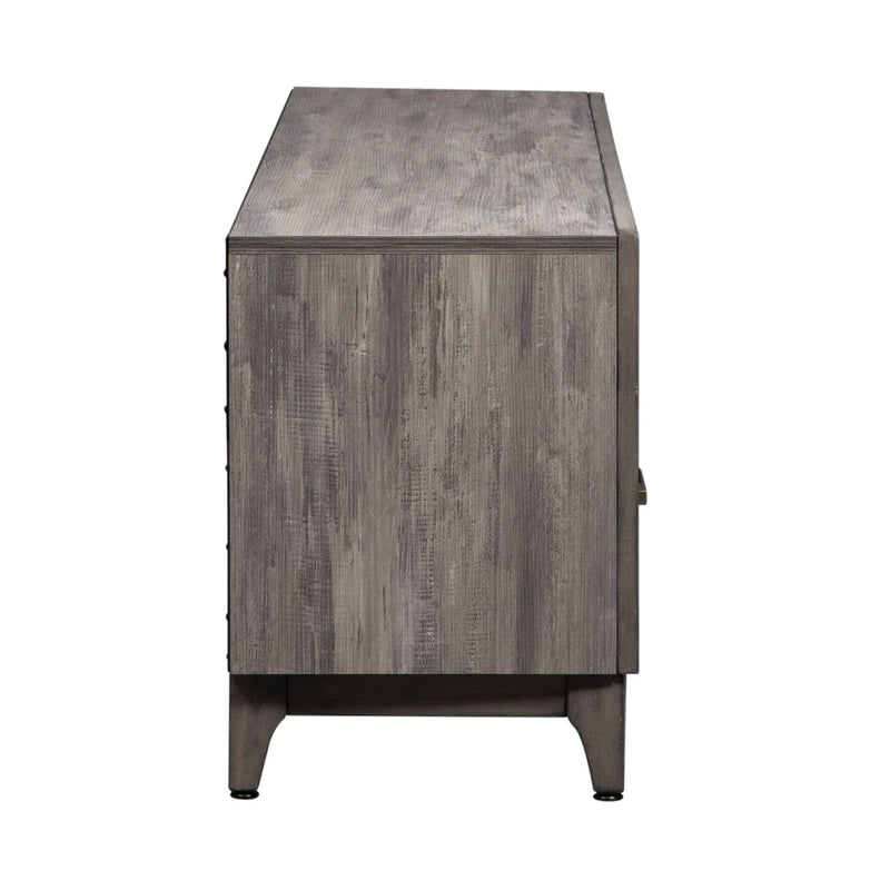Mercury 62 Inch TV Console in Driftwood Gray image