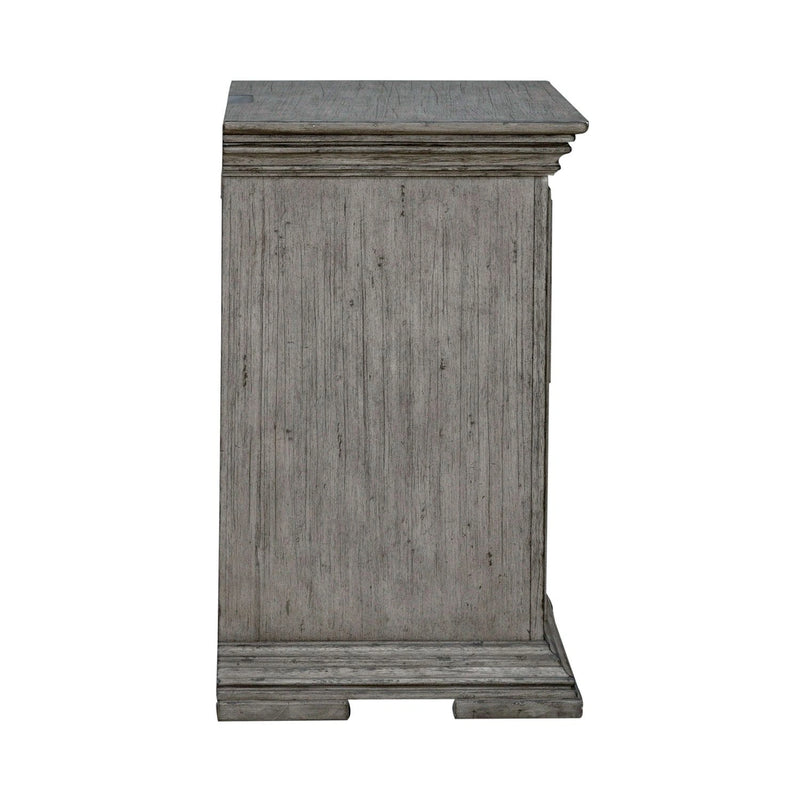 Big Valley 2 Drawer Night Stand w/ Charging Station image