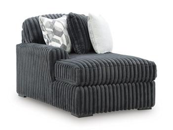 Midnight-Madness Sectional with Chaise