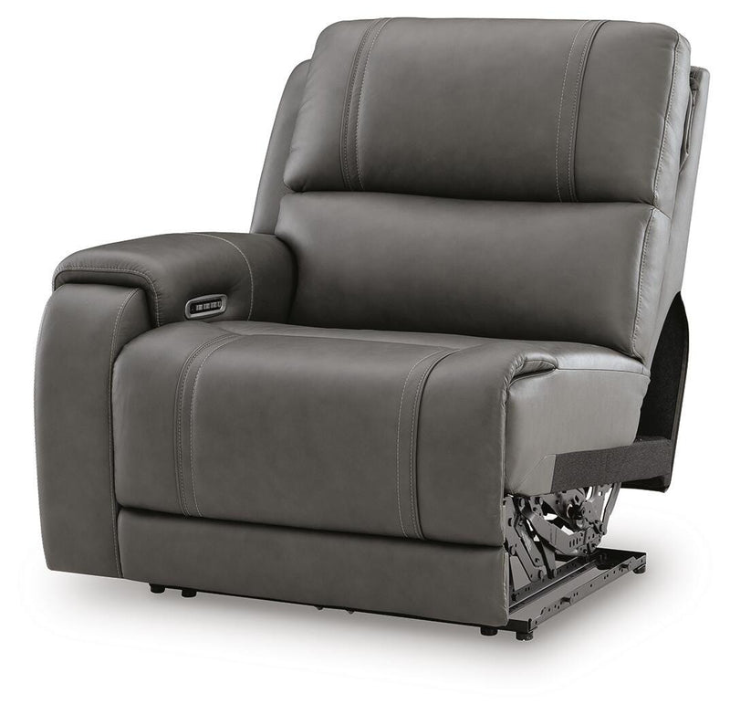 5Z-Harrenhurst Power Sectional Reclining Sofa
