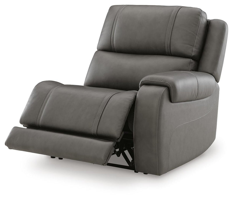 5Z-Harrenhurst Power Sectional Reclining Sofa