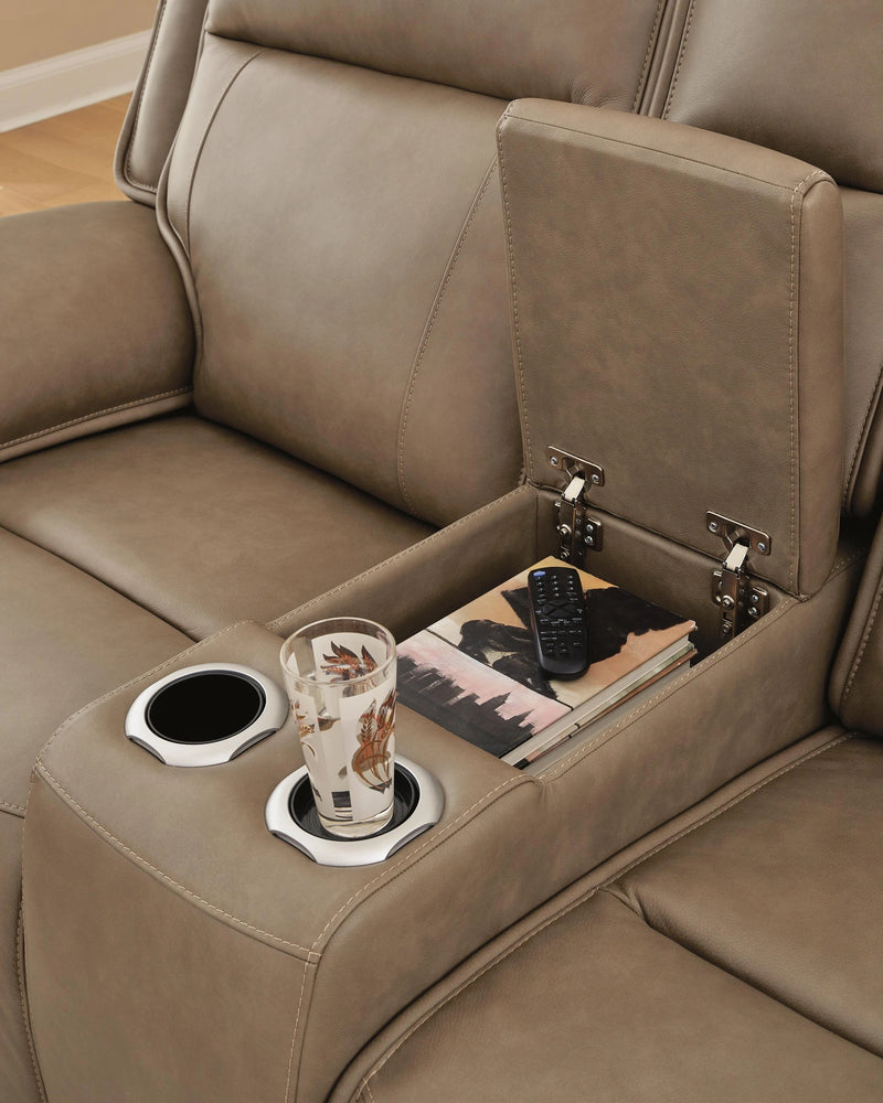 Malcesine Power Reclining Loveseat with Console