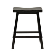 Creations 24 Inch Sawhorse Counter Stool - Black (RTA) image