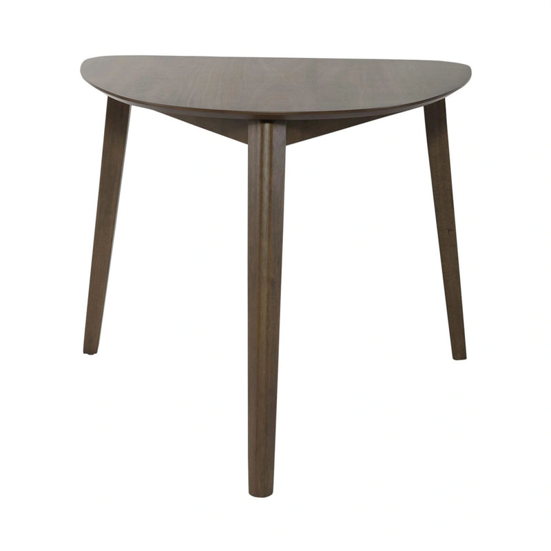 Space Saver Triangle Table in Satin Walnut image