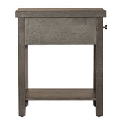 Modern Farmhouse Drawer Chair Side Table image
