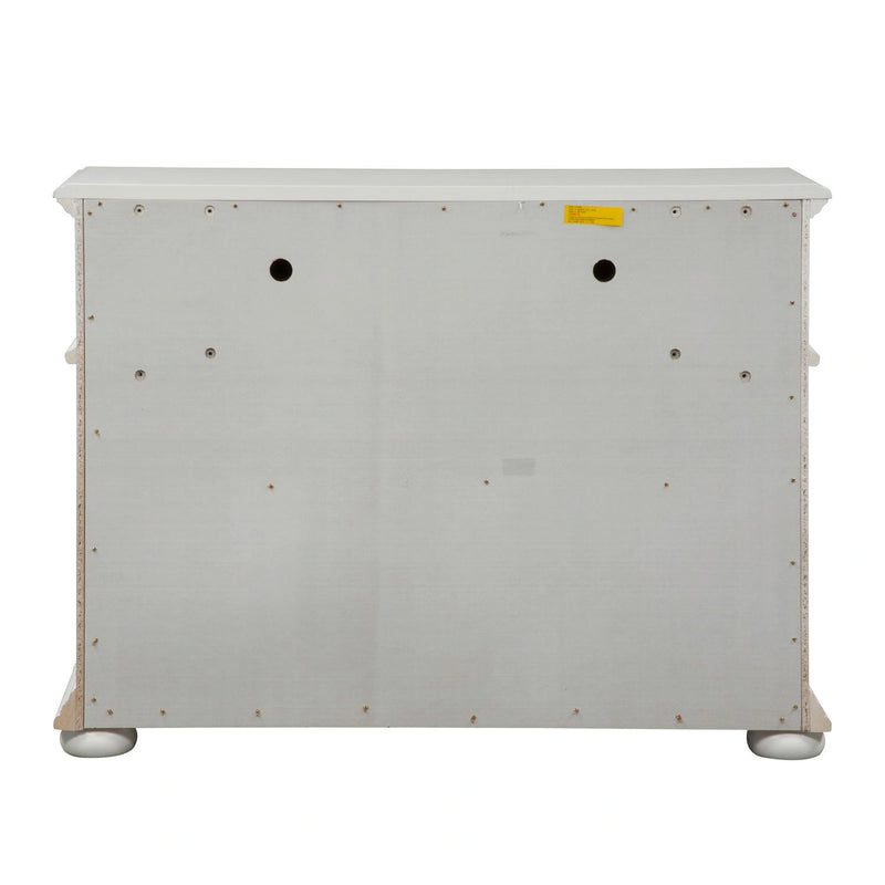 Summer House Media Chest in Oyster White image
