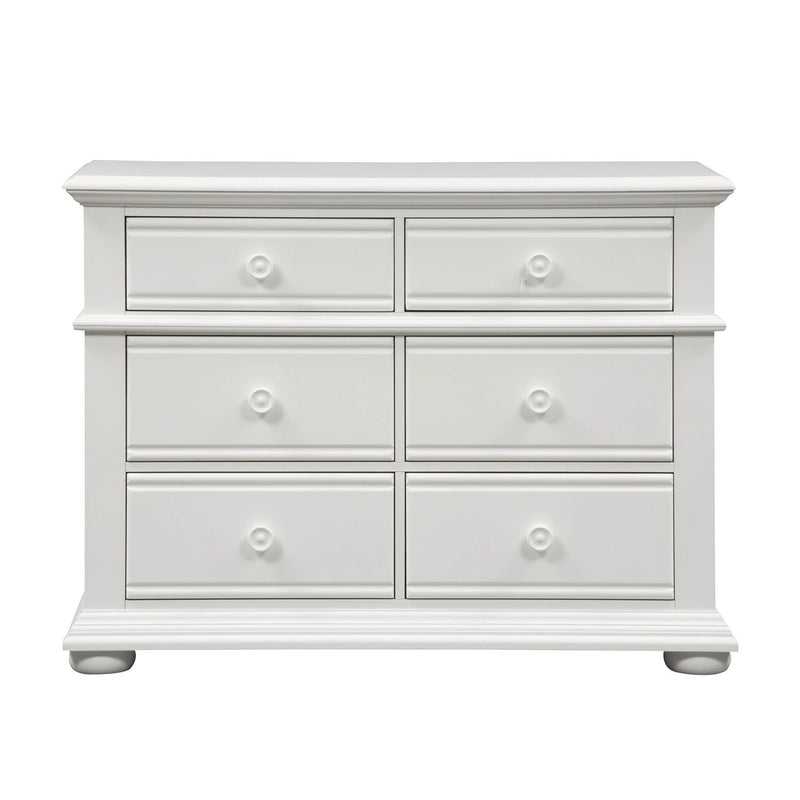 Summer House Media Chest in Oyster White image