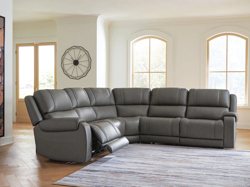 5Z-Harrenhurst Power Reclining Sectional