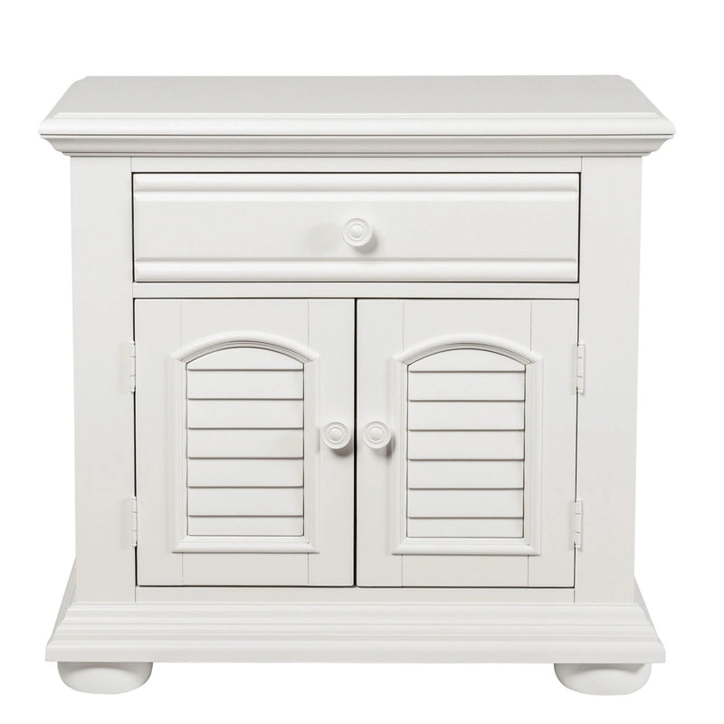 Summer House 1 Drawer Nightstand in Oyster White image