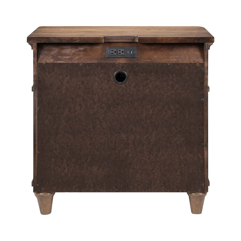Harrison Heights Nightstand w/ Charging Station image