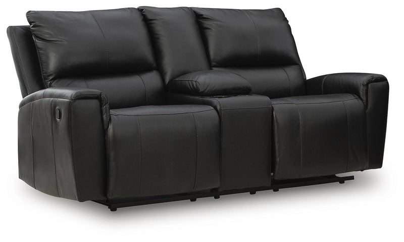 Danemere Reclining Loveseat with Console