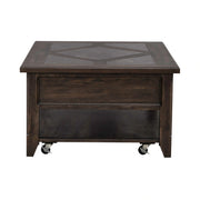 Paradise Valley Rectangular Cocktail Table in Saddle Brown image