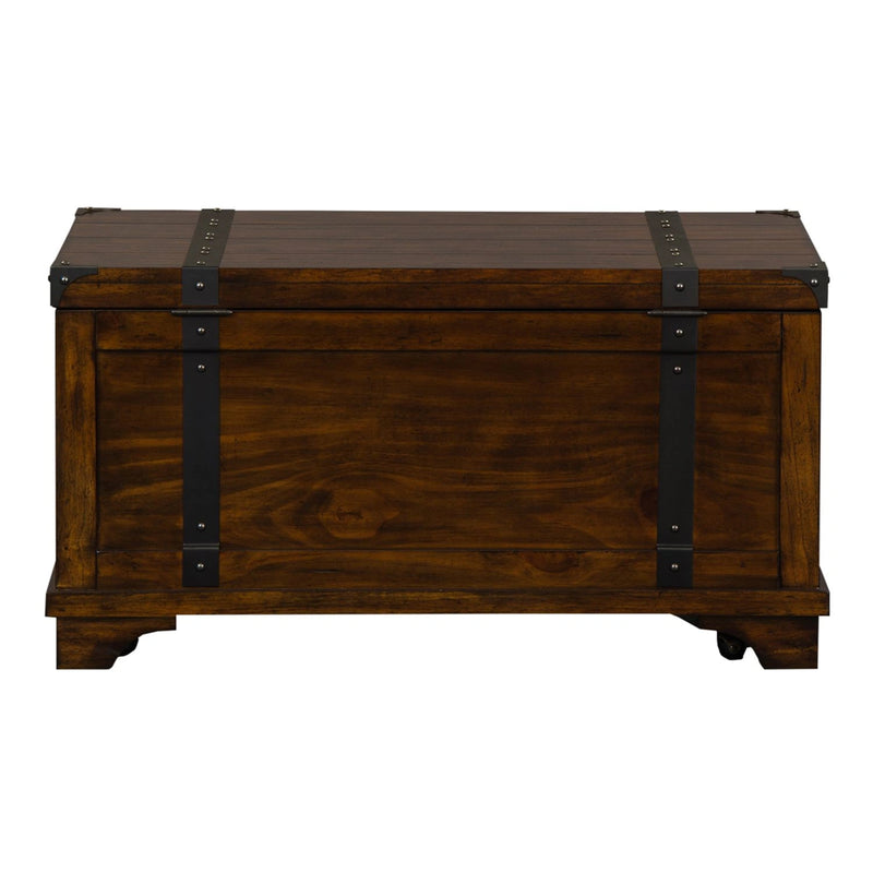 Aspen Skies Storage Trunk in Russet Brown image