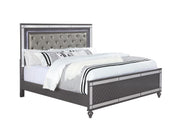 Crown Mark Refino Queen Panel Bed in Gray B1670-Q image