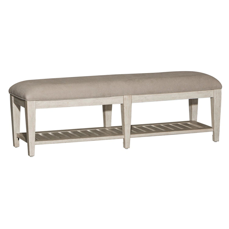 Heartland Bed Bench in Antique White image