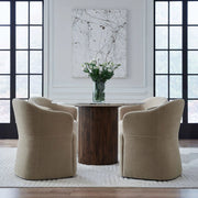 Accent Dining Accent Dining Chair w/ Casters - Wicker image
