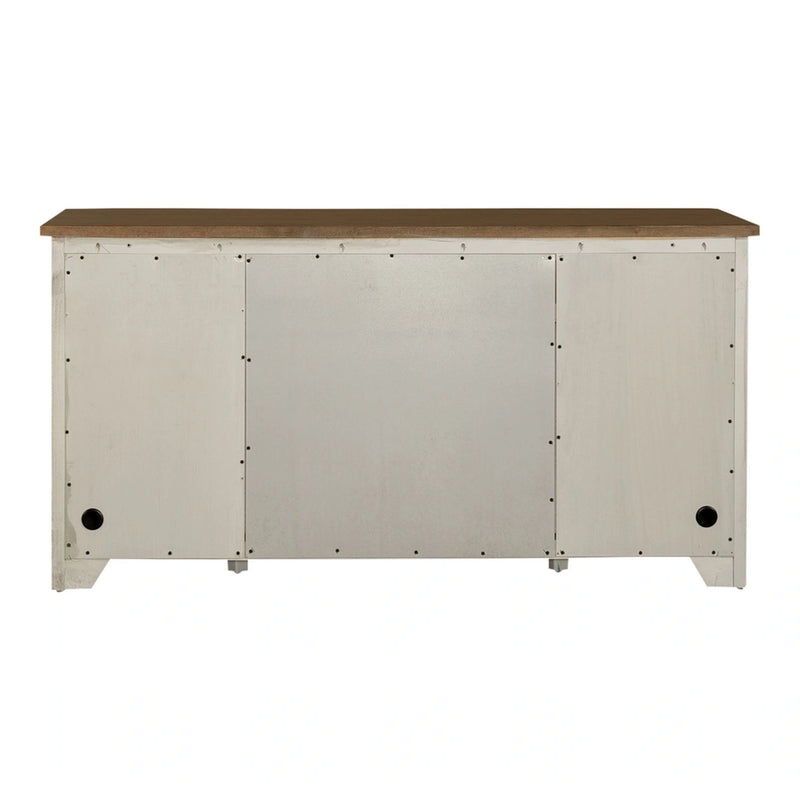 Farmhouse Reimagined Door Credenza in Antique White image
