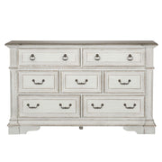 Abbey Park Drawer Dresser in Antique White image