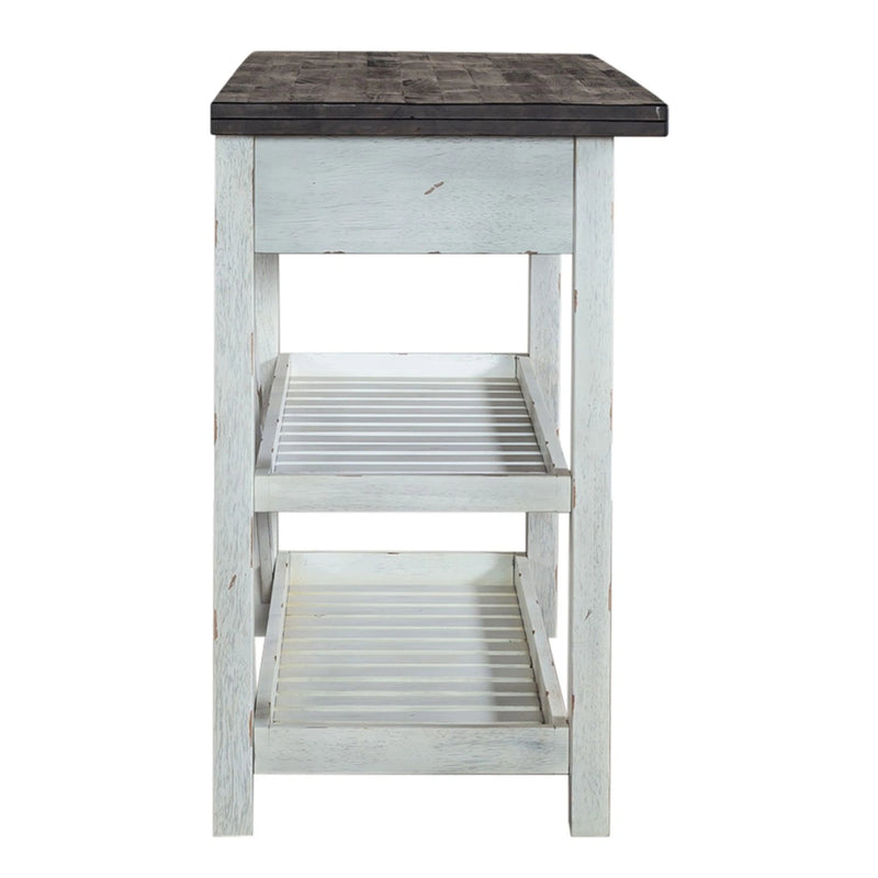 Farmhouse Server in White/Oak image