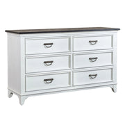 Allyson Park Drawer Dresser in White image