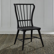 River Place Windsor Back Side Chair - Black (RTA) image