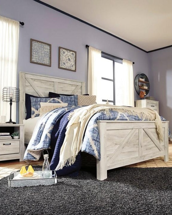 Bellaby Queen Crossbuck Bed - LAST ONE