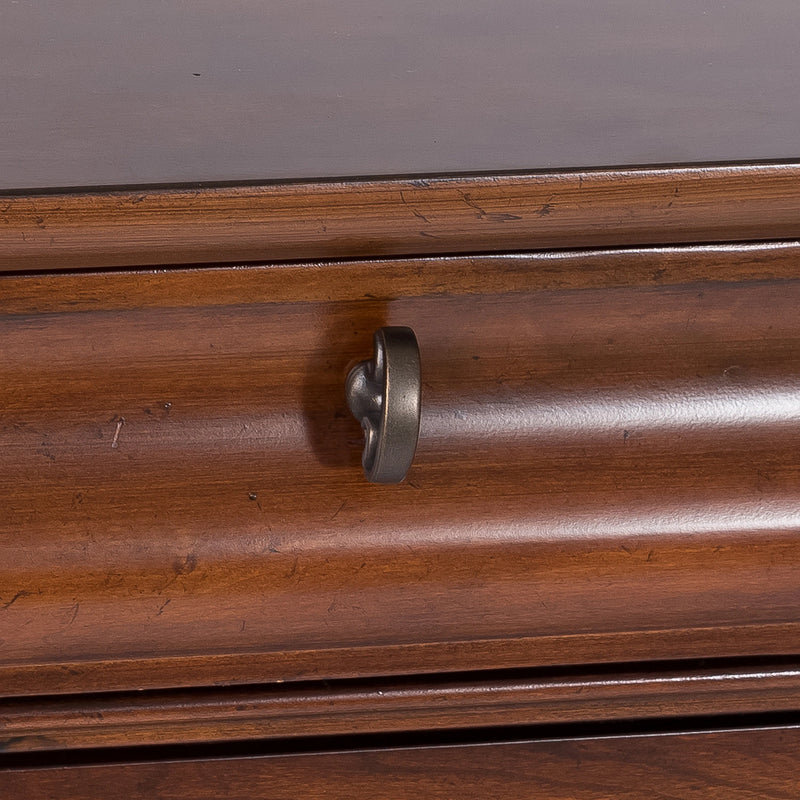 Rustic Traditions Sleigh Bed, Dresser & Mirror image