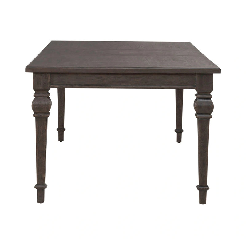 Paradise Valley Rectangular Leg Table in Saddle Brown image