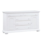 Summer House 5 Drawer Dresser in Oyster White image