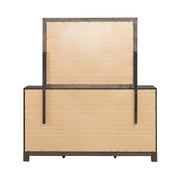 Modern Edge Dresser & Mirror image