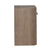 South Bend Open Nightstand w/ Charging Station in Burnished Clay image