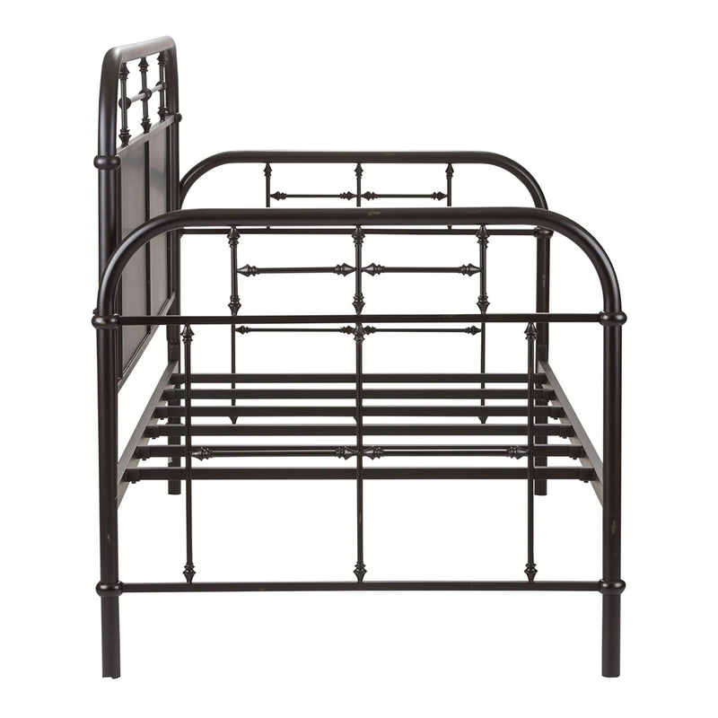 Vintage Series Metal Bed in Black image