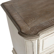Magnolia Manor Two Drawer Nightstand in Antique White image